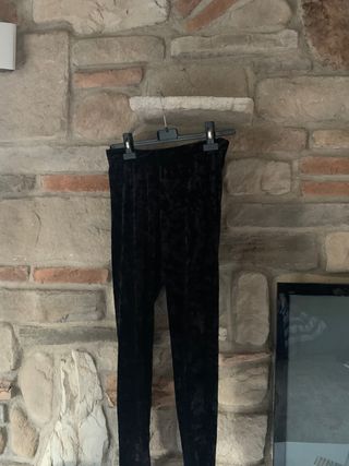 Calzedonia Leggings Velluto Nero