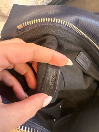 Bolso Loewe Azul Piel Granulada