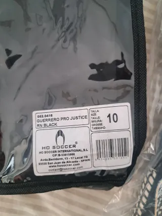 Guantes de Portero HO SOCCER Talla 10