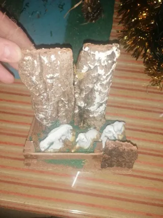 Casitas y elementos para belén