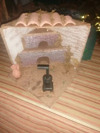 Casitas y elementos para belén