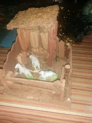 Casitas y elementos para belén