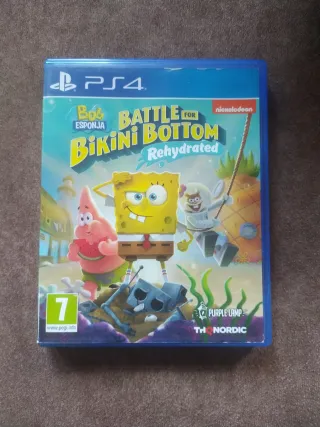 PS4 Battle for Bikini Bottom Bob Esponja