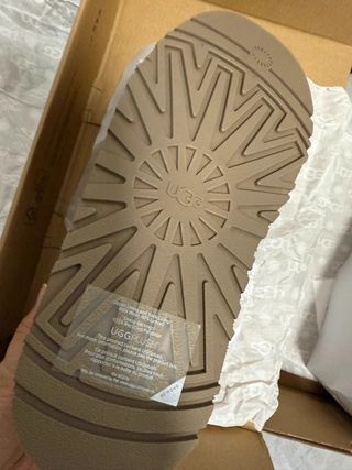 Stivali UGG Donna Taglia 39 Beige/Marrone