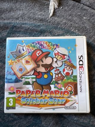 Paper Mario Sticker Star 3DS