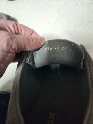 Geox Zapatos Hombre Gris