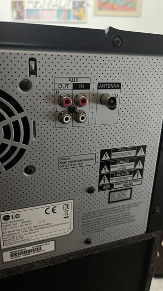 Altavoz LG Negro 500W RMS