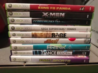 Xbox 360 Giochi - Kung Fu Panda, X-Men, Rage