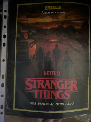 Álbum Stranger Things 2 Panini Cromos