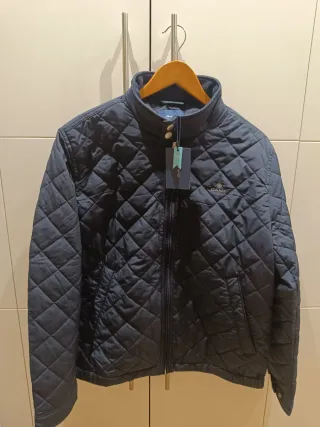 Chaqueta Gant acolchada azul Talla M