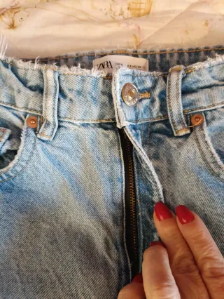 Jeans Zara Donna Blu