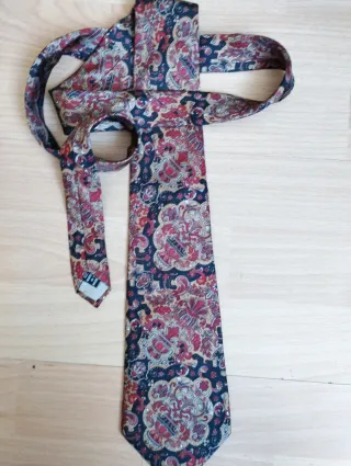 Corbata seda Christian Dior vintage