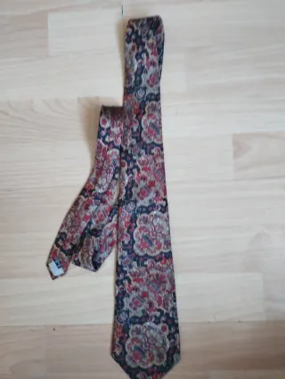 Corbata seda Christian Dior vintage