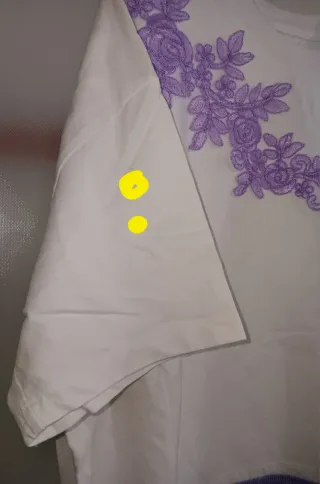 Camiseta flamenca mujer talla única