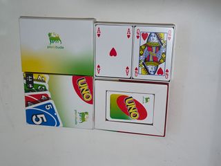 Carte da gioco UNO e POKER Eni Plenitude