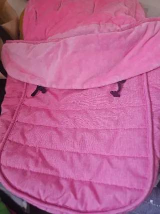 Saco para silla de paseo rosa