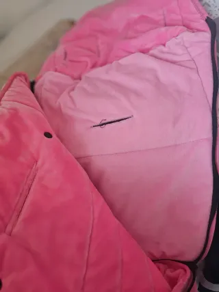 Saco para silla de paseo rosa