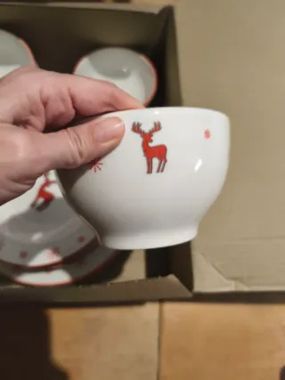 OFERTA HASTA DICIEMBRE REGALO LAS COPAS.Vajilla Na
