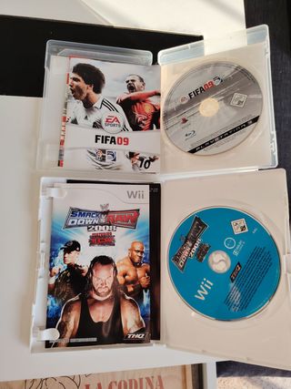 Lote Videojuegos Wii, PS2, PS3, Xbox 360