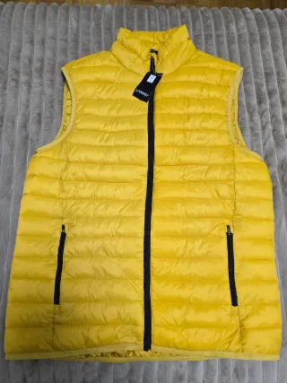 Chaleco acolchado LIVERGY amarillo