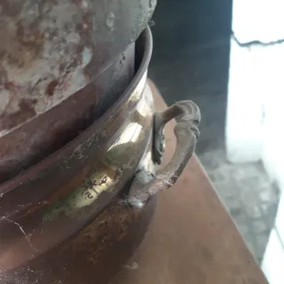 Fioriera in rame porta vasi