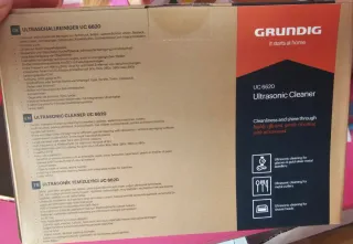 Grundig UC 6620 Limpiador Ultrasónico