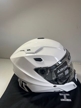 Casco moto Airoh Commander 2 Blanco-Talla M