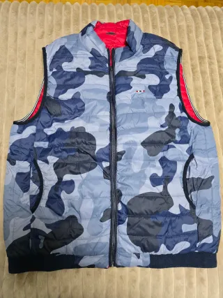 Chaleco Tommy Hilfiger Camuflaje Reversible