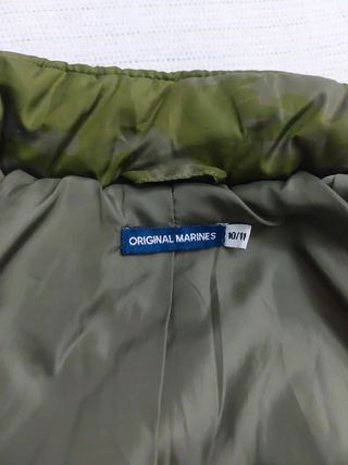 Giubbotto/Piumino Original Marines 10/11 anni