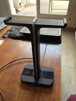 Soporte Auriculares Havit RGB Negro/Azul