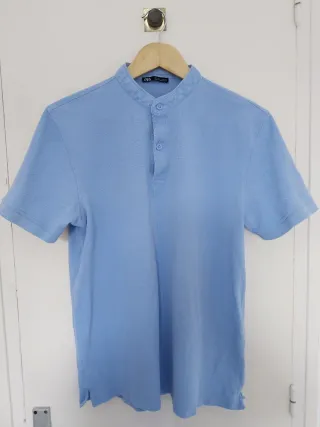 Camiseta Zara Azul