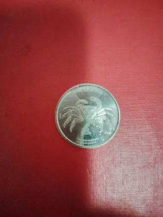 Moneda 50 Colones Costa Rica Cangrejo 2025