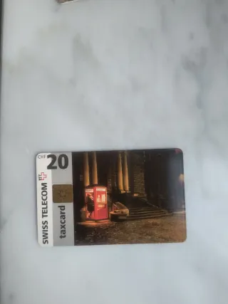 6 Schede Telefoniche Swisscom CHF 10/20