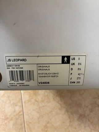 Adidas Jeremy Scott JS Leopardo Edición Rara