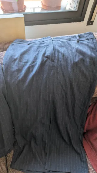 Conjunton de traje blazer y falda