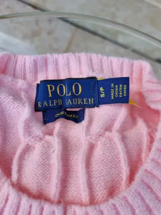 Jersey Ralph Lauren Rosa Talla S