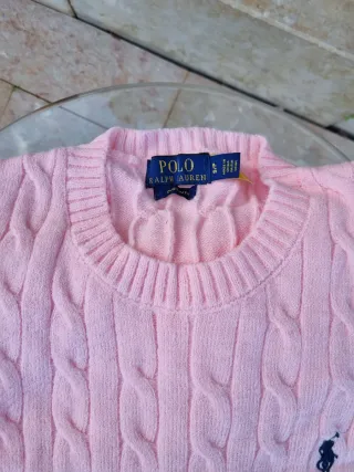 Jersey Ralph Lauren Rosa Talla S