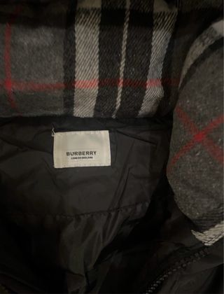 Giubbotto Burberry Nero Taglia L