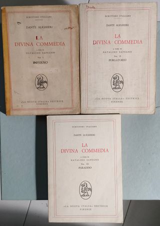 La Divina Commedia di Sapegno - Edizione Completa