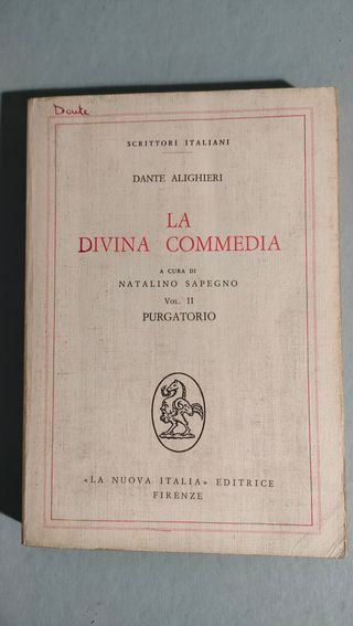 La Divina Commedia di Sapegno - Edizione Completa