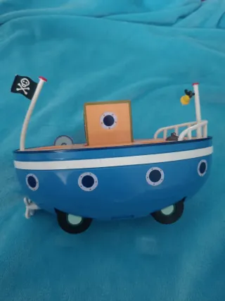 Barco Peppa Pig con figuras