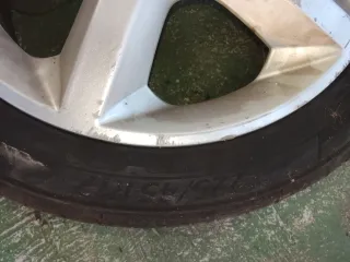 2 Llantas Opel 225/45 R17 Aluminio