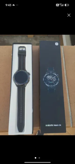 Xiaomi Watch S4 Plata y Negro