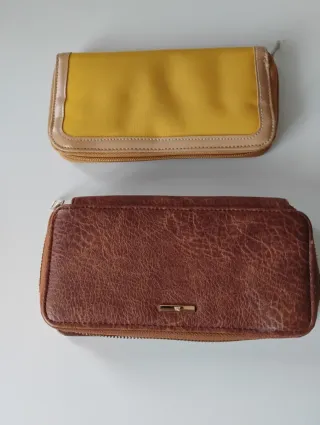 Lote 2 Carteras Billeteras Mujer