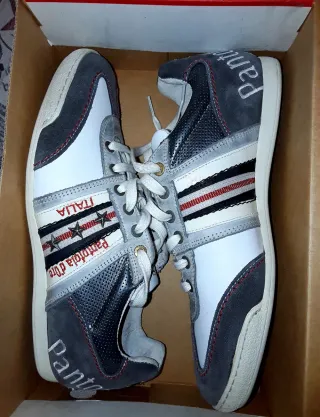 Pantofola d'Oro Sneakers Grises y Blancas