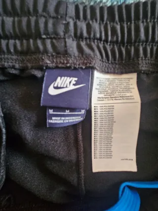 Pantalón chándal Nike negro y azul