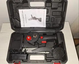 Mini sierra eléctrica de litio