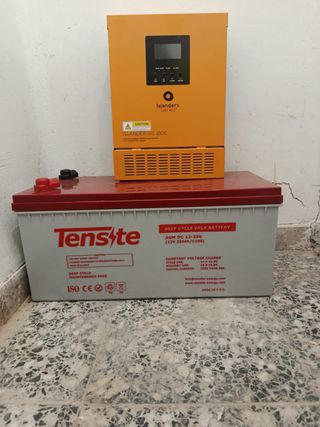 Inversor Islanders IXS 1000 y Batería Tensite