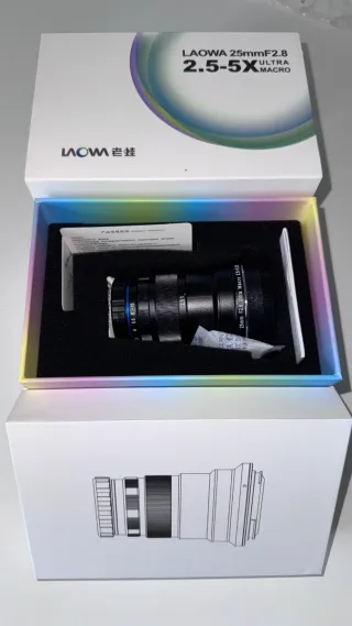 LAOWA 25mm f/2.8 2.5-5X Ultra Macro+LED-NIKON