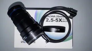 LAOWA 25mm f/2.8 2.5-5X Ultra Macro+LED-NIKON